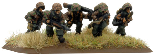Flame-thrower team