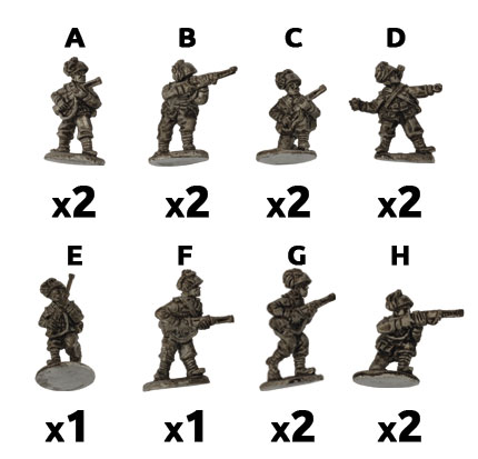 Assembling the Bersaglieri Rifle Platoon (IT763)