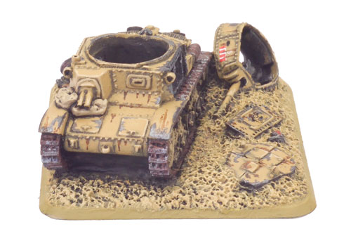 Destroyed M14/41 Carri Armato (XX506)