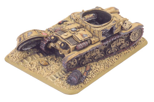 Destroyed M14/41 Carri Armato (XX506)