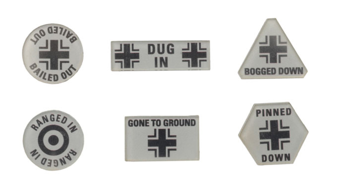 Wehrmacht Dice and Token Set (TD013)