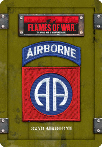 82nd Airborne Gaming Set Tin Front