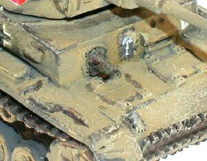 A close up of MG and cover 