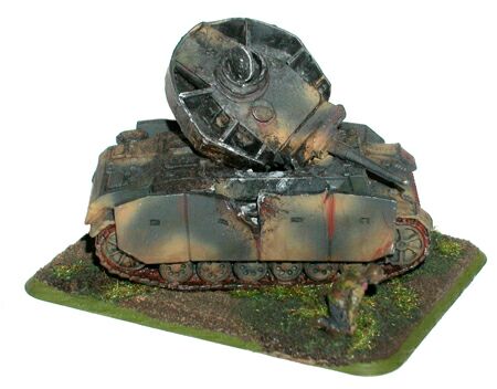 The painted Panzer