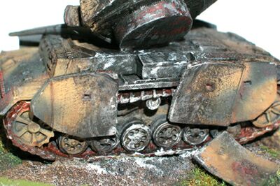 The painted Panzer