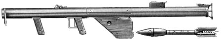 The M1 Bazooka with rocket