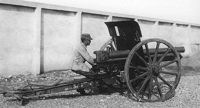 Cannone da 75/27 modello 06 in its original form