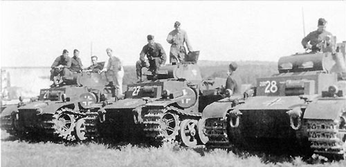 Panzer I F tanks