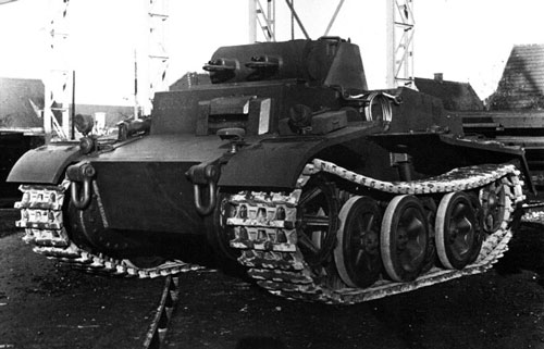 Panzer I F tank