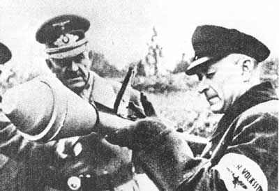 Volksturm training with the Panzerfaust