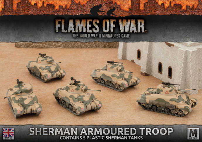 Flames Of War British Sherman 