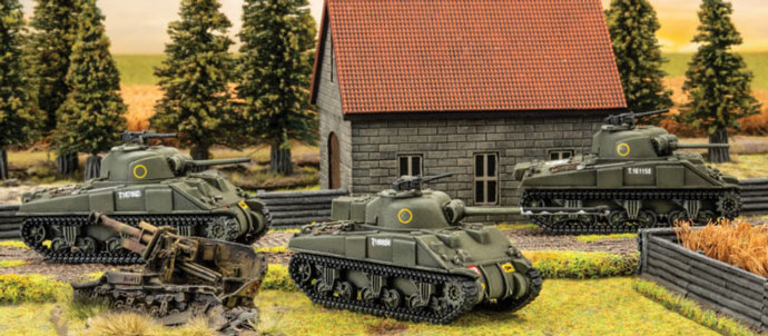 Sherman Armoured Troop