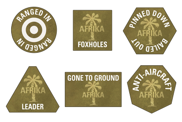 Afrika Korps Token Set (GE901)