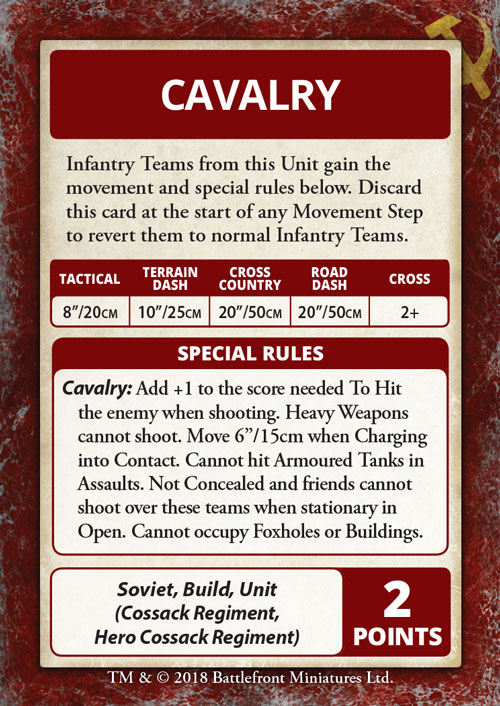 Enemy at the Gates Command Cards (FW246C)