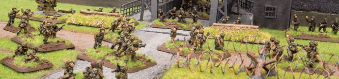 British Paras assault a bridge