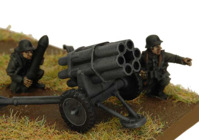 Flames of War 1x  15CM Nebelwerfer Battery GBX118 New Sealed Product 