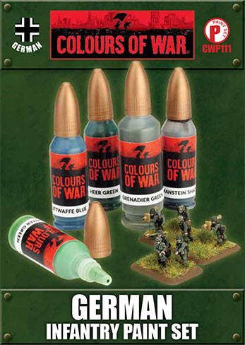 German Infantry Paint Set (CWP111)