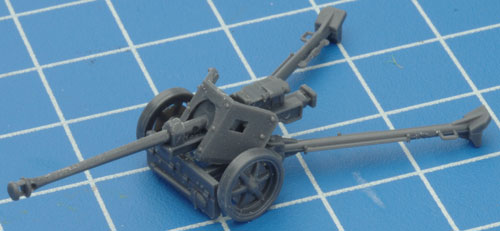 Assembling the 7.5cm Anti-tank Gun