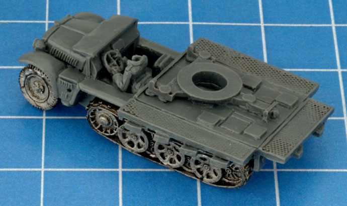Assembling the Sd Kfz 10/4
