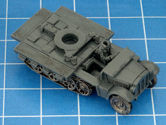 Assembling the Sd Kfz 10/4