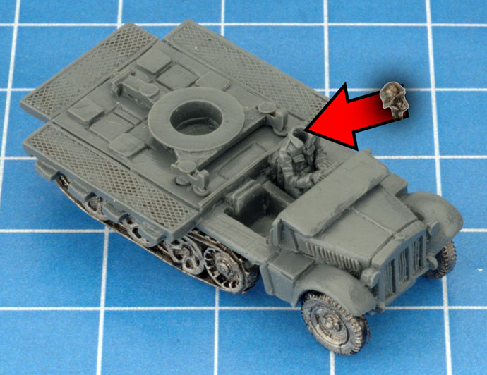 Assembling the Sd Kfz 10/4
