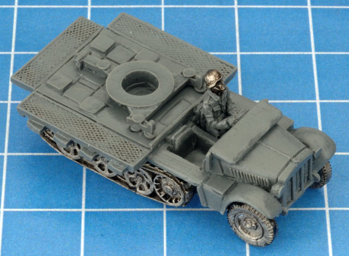 Assembling the Sd Kfz 10/4