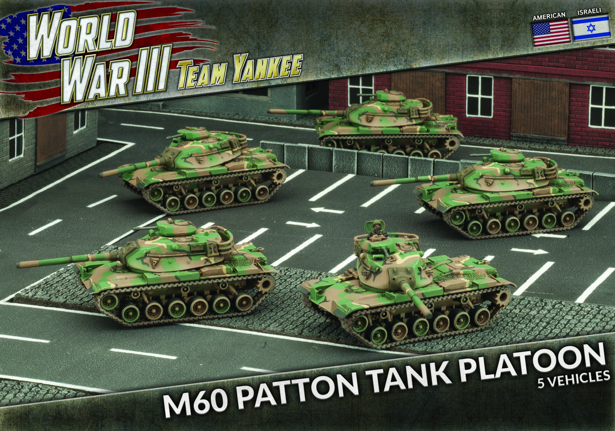 Details about   Flames of War TUBX08 Team Yankee Abrams Tank Platoon Singles 