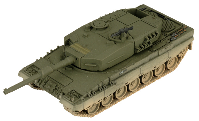 Leopard 2 Tank Platoon (Plastic) (TDBX01)