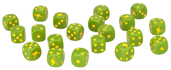 Australian Dice Set (TAU900) Australian Dice Set (TAU900)