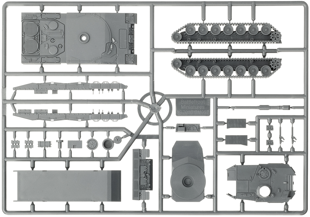 Leopard 2 Tank Platoon (Plastic) (TDBX01)