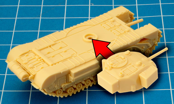 Assembling The Churchill CS