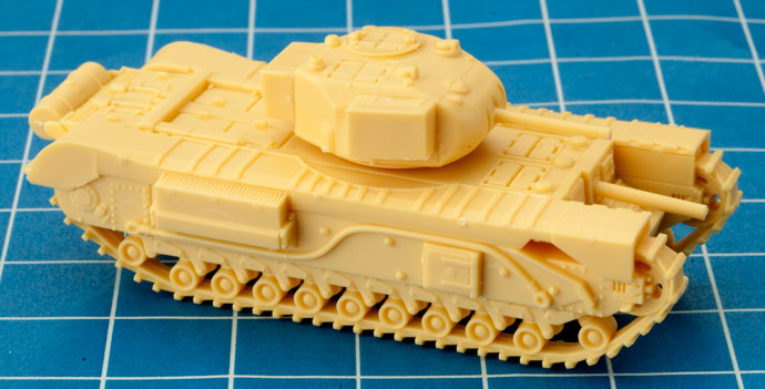 Assembling The Churchill CS