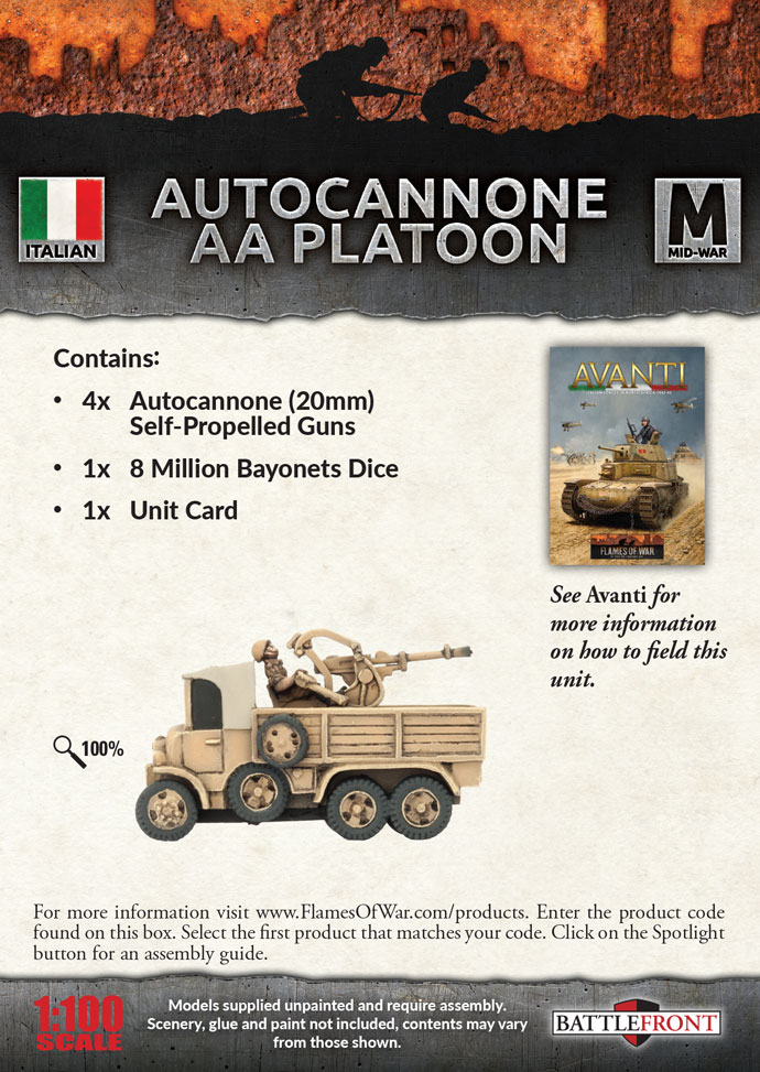 Autocannone AA Platoon (IBX20)